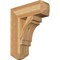 Ekena Millwork Merced Craftsman Rough Sawn Bracket, Western Red Cedar, 6"W x 20"D x 24"H BKT06X20X24MRC04RWR - alternate 1